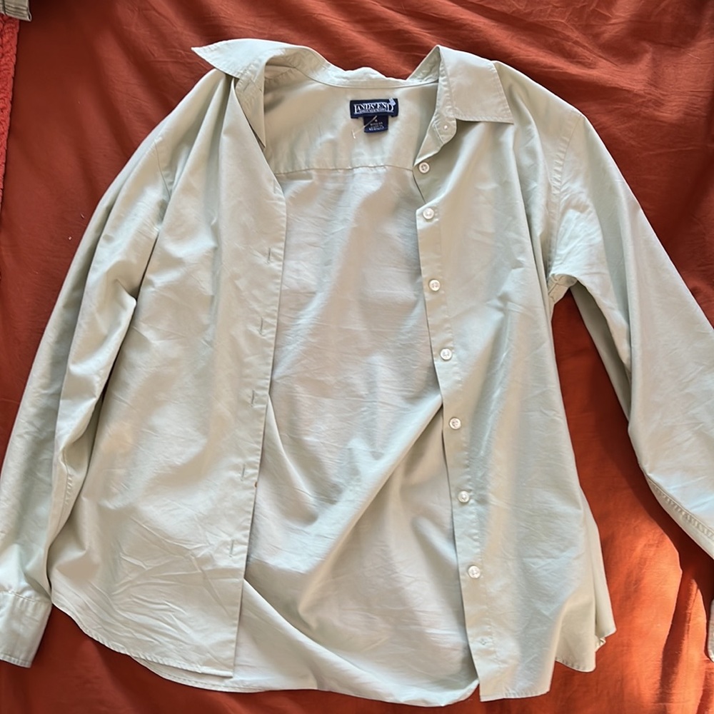 Light Green Button Down - image 2